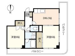リバーサイドコーポ広瀬の間取り画像