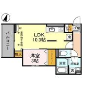 ロイヤルガーデンコート武蔵浦和の間取り画像