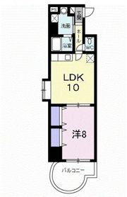 ジェルメの間取り画像