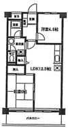森田マンション1号棟の間取り画像