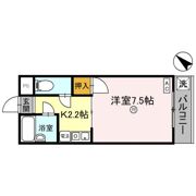 リバーハイツ豊岡の間取り画像