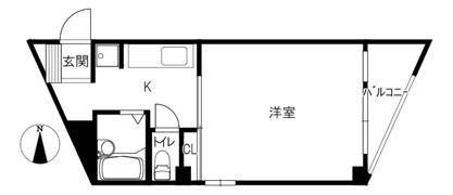 御荷川ビルの間取り画像