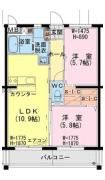 トレジャー ビルドの間取り画像