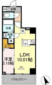 ウェスタの間取り画像