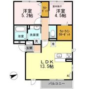 セレーノ舟入の間取り画像
