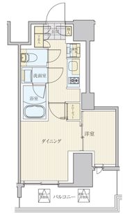 リビオメゾン南砂町の間取り画像
