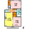 メゾンリヴェール Cの間取り画像