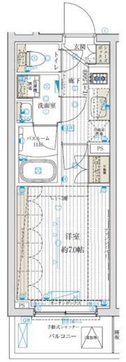 ブライズ笹塚の間取り画像