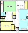 国際コーポの間取り画像