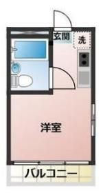 ベルハウス栗原の間取り画像