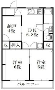 第1阿波ビルの間取り画像