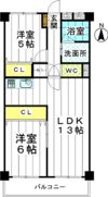 クロックタワー植田の間取り画像