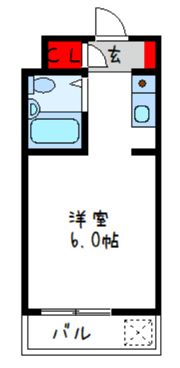 白鷺ハイツの間取り画像