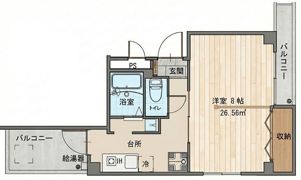 プランドール西横浜の間取り画像
