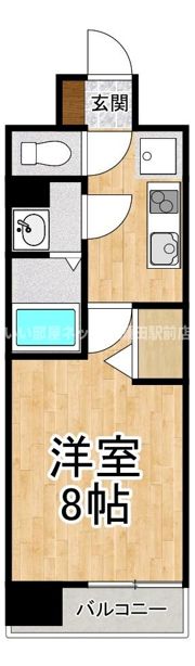 Ray Square 大津の間取り画像