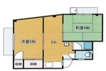 コーポ中山の間取り画像
