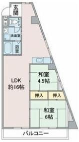 ファミリーハイツ柴田の間取り画像