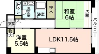 光町ハイムの間取り画像