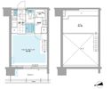 プライムアーバン芝浦LOFTの間取り画像