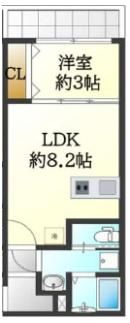 ステリア森ノ宮の間取り画像