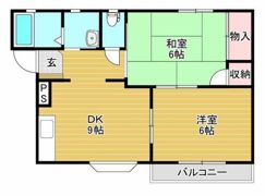 ジョイフル21の間取り画像