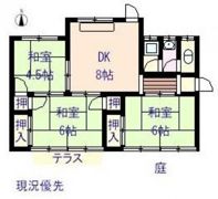 光本貸家の間取り画像