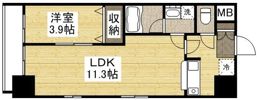 willDo岡山大供の間取り画像