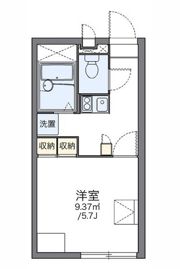 レオパレス赤田Ⅱの間取り画像