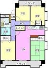 スカイヒルズ植田の間取り画像