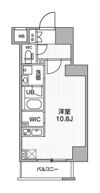 ジェノヴィア阪東橋スカイガーデンの間取り画像