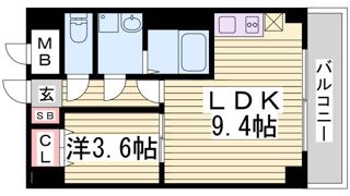 メゾンドリベルテの間取り画像