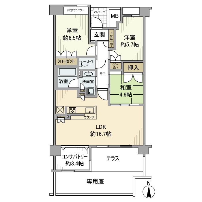 間取図