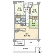 プラウド新千里西町の間取り画像