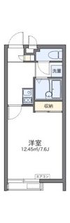 レオパレスラッキーの間取り画像