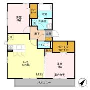 メゾンマグノリア徳住の間取り画像