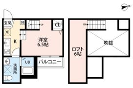 フォンターナ島崎の間取り画像