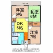 渡辺マンションの間取り画像