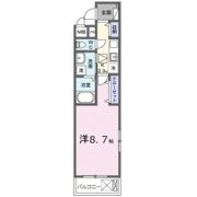 エスポワール鶴江 Cの間取り画像