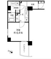 マーレ横浜白金の間取り画像