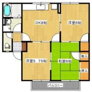 イーストフィールド参番館の間取り画像