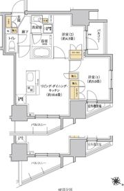 グレーシアフィット三軒茶屋の間取り画像