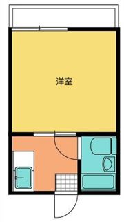 ハイツシバタ2号棟の間取り画像