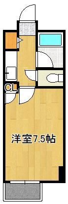 コンドミニアム北九大前の間取り画像