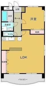 クレール浜松Ⅰの間取り画像