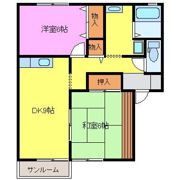 カリヨン・ハタダの間取り画像