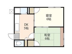 古川アパートの間取り画像