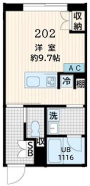 Fullea恵比寿の間取り画像