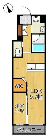 ウイングス西本町の間取り画像