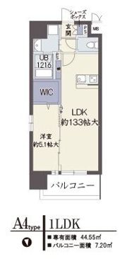 LE CEDRE 天神橋の間取り画像