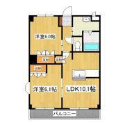 ベルファミーユ1の間取り画像